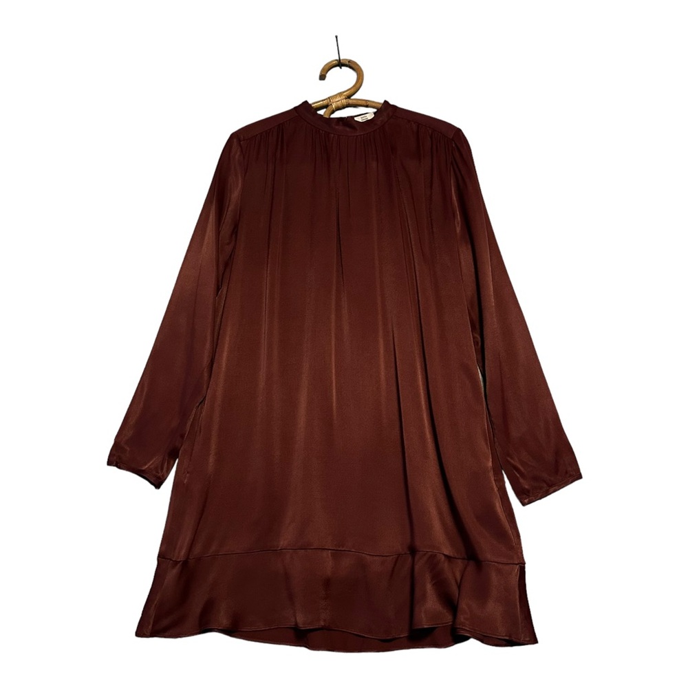 Aritzia | Little Moon | Honeysuckle Long‎ Sleeve Mock Neck Mini Dress Size S